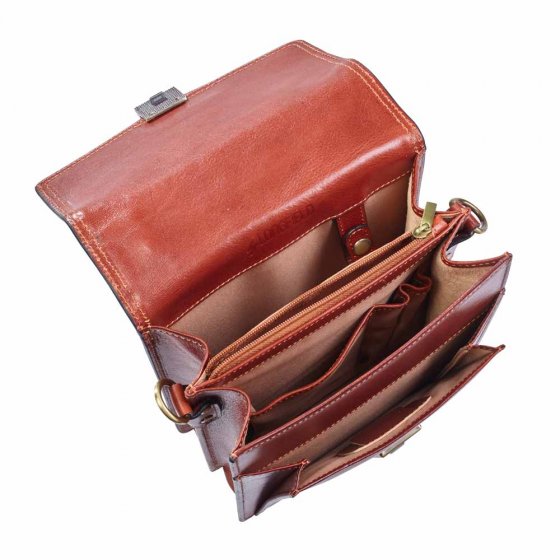 Vintage tas van Italiaans leer 