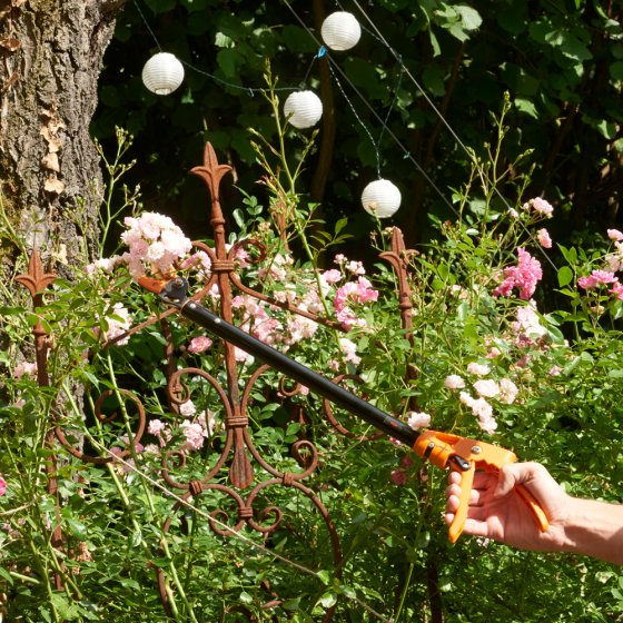 Tuinschaar met lange steel 'Titanium'