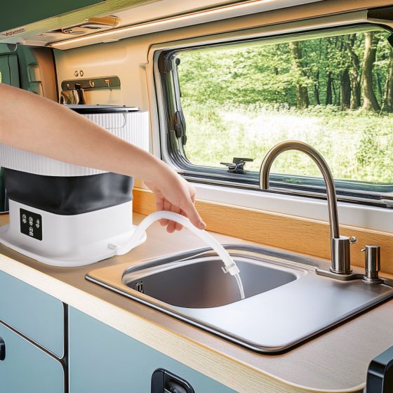 Opvouwbare mini-wasmachine