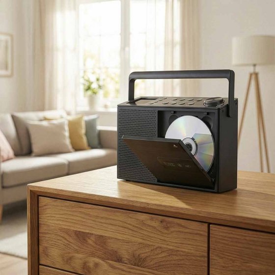 Comfortabele DAB+ / cd-speler met kleurendisplay 