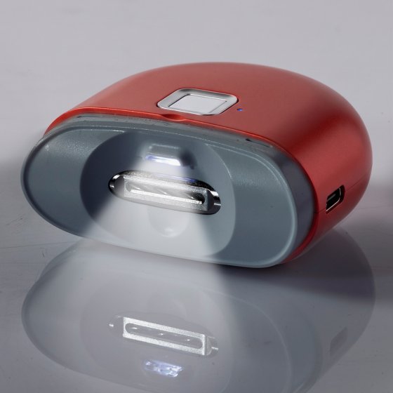 Nageltrimmer met led Rood