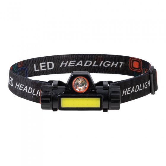 2-in-1 afneembare hoofdlamp met hoofdband 
