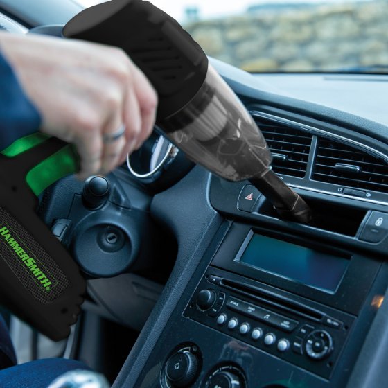 2-in-1 accustofzuiger & compressor 