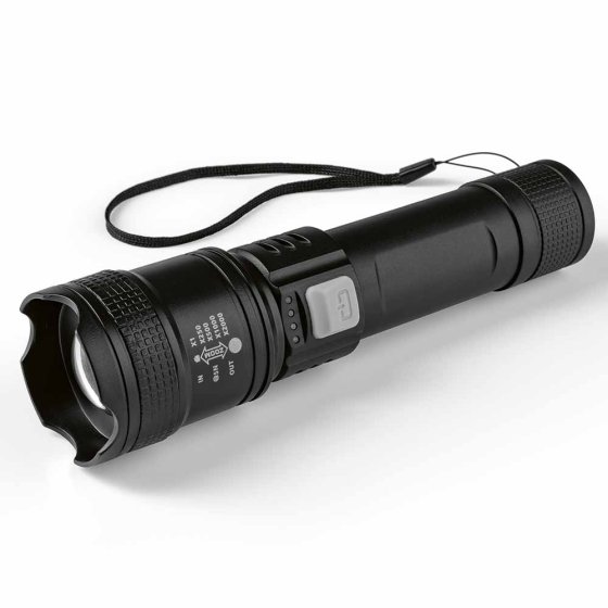LED-zaklamp op accu 