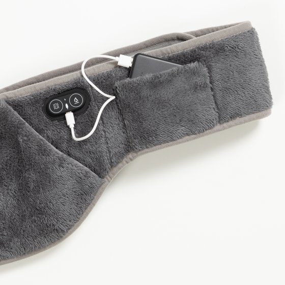 Draagbare warmte- en massageriem 