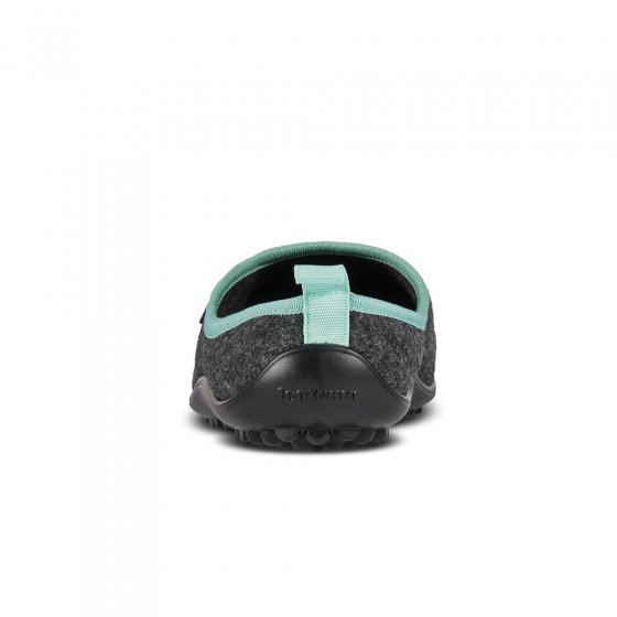 Acasa blotevoetenpantoffels grijs/mint 