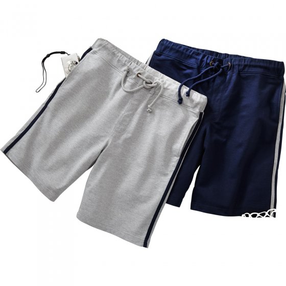 Jersey shorts in dubbelpak 